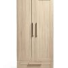 Furniture Mamas and Papas Baby Wardrobes | Atlas Wardrobe - Light Oak