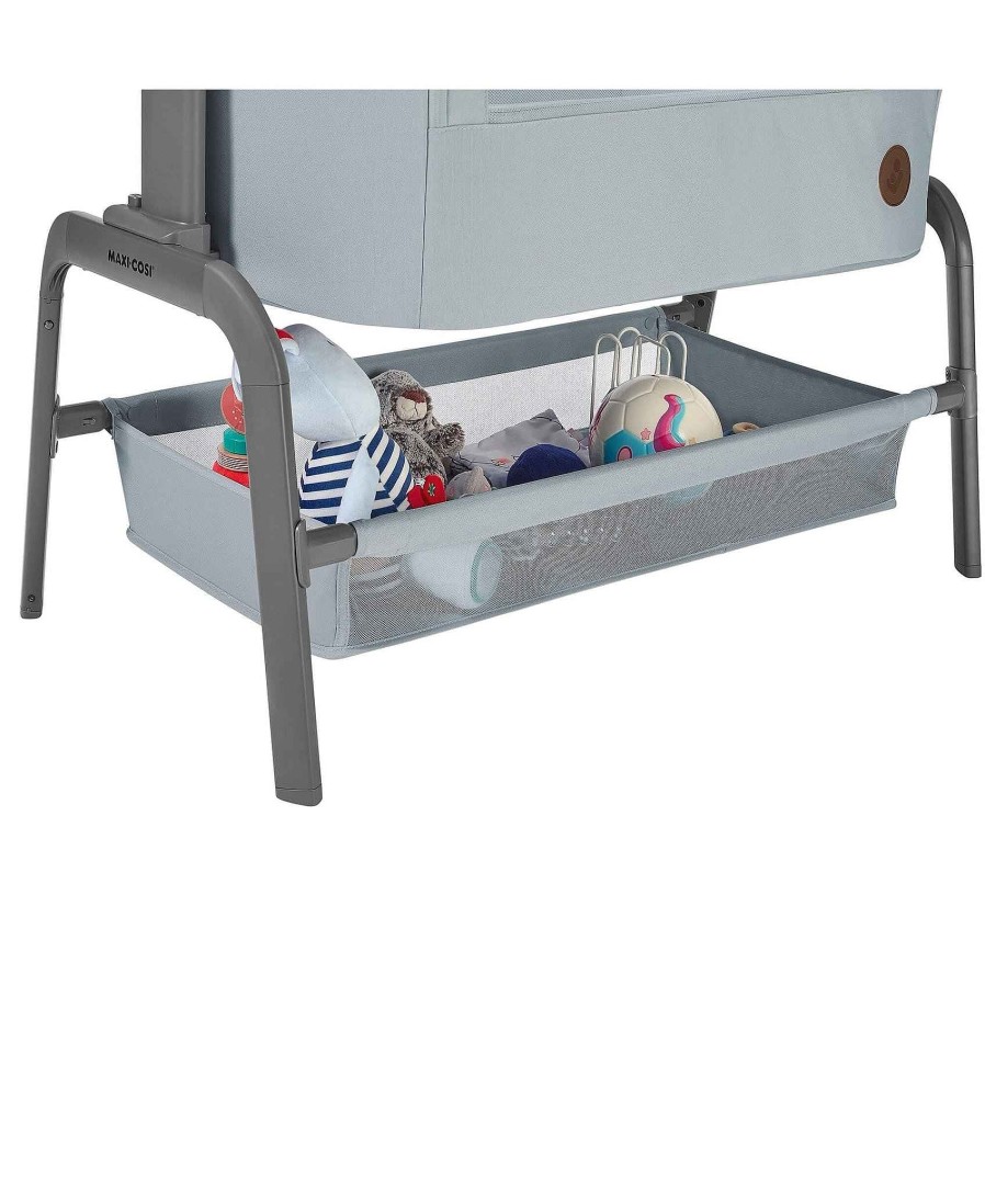 Furniture Maxi Cosi Bedside Cribs | Maxi-Cosi Iora Bedside Crib - Beyond Grey