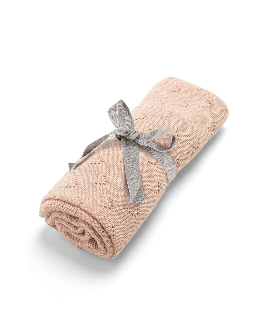 Nursery Mamas and Papas Born To Be Wild | Born To Be Wild - Pink Pointelle Blanket