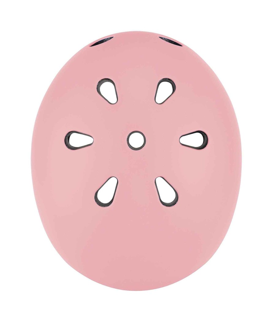 Toys & Gifts Globber Garden Toys | Globber Go-Up Lights Helmet - Pastel Pink