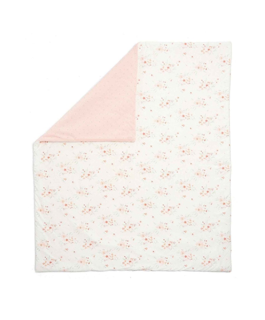 Nursery Mamas and Papas Baby Quilts | Floral Cotbed Quilt