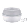 Feeding & Weaning Mam Baby Bottle Sterilisers | Mam Microwave Steam Steriliser With Taupe 260Ml Bottle Set