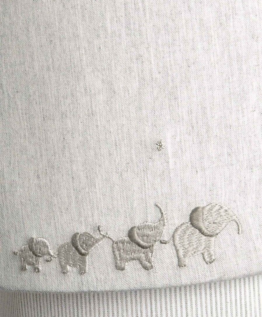 Nursery Mamas and Papas Neutral Baby Bedding | Welcome To The World Lampshade - White