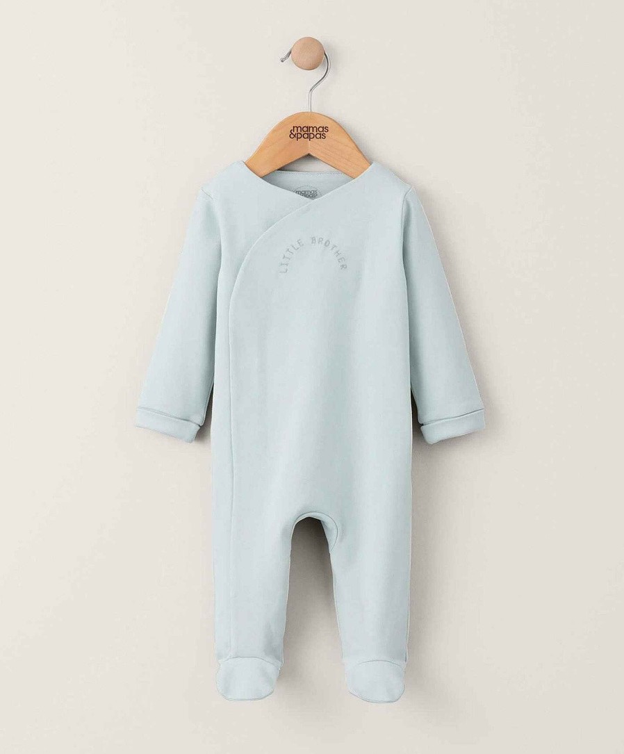 Clothing Mamas and Papas | Little Brother All In One - Blue