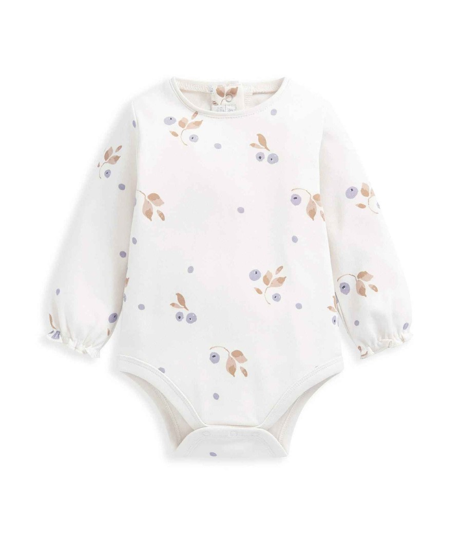 Clothing Mamas and Papas | Berry Floral Bodysuit