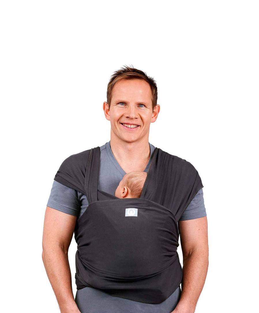 Pushchairs Gaia Baby Carriers & Slings | Gaia Organics Baby Carrier Wrap - Graphite