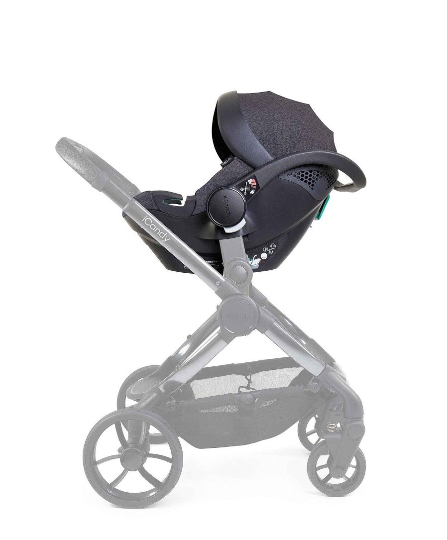 Car Seats iCandy Group 0+ Car Seats | Icandy Cocoon Car Seat & Base - Dark Grey