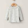 Clothing Mamas and Papas | Ditsy Print Long Sleeved T-Shirt - Oatmeal