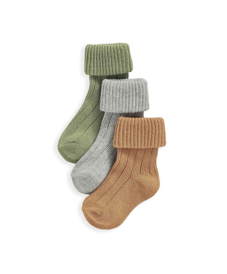 Clothing Mamas and Papas | Chunky Socks - Pack Of 3