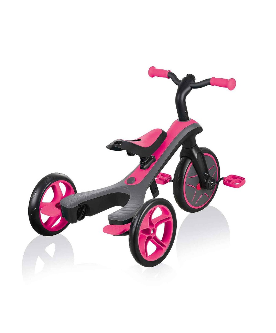 Toys & Gifts Globber Big Brother & Sister | Globber Explorer 4 In 1 Trike - Fuchsia Pink