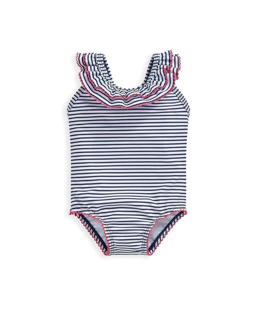 Clothing Mamas and Papas | Stripe Frill Swimsuit