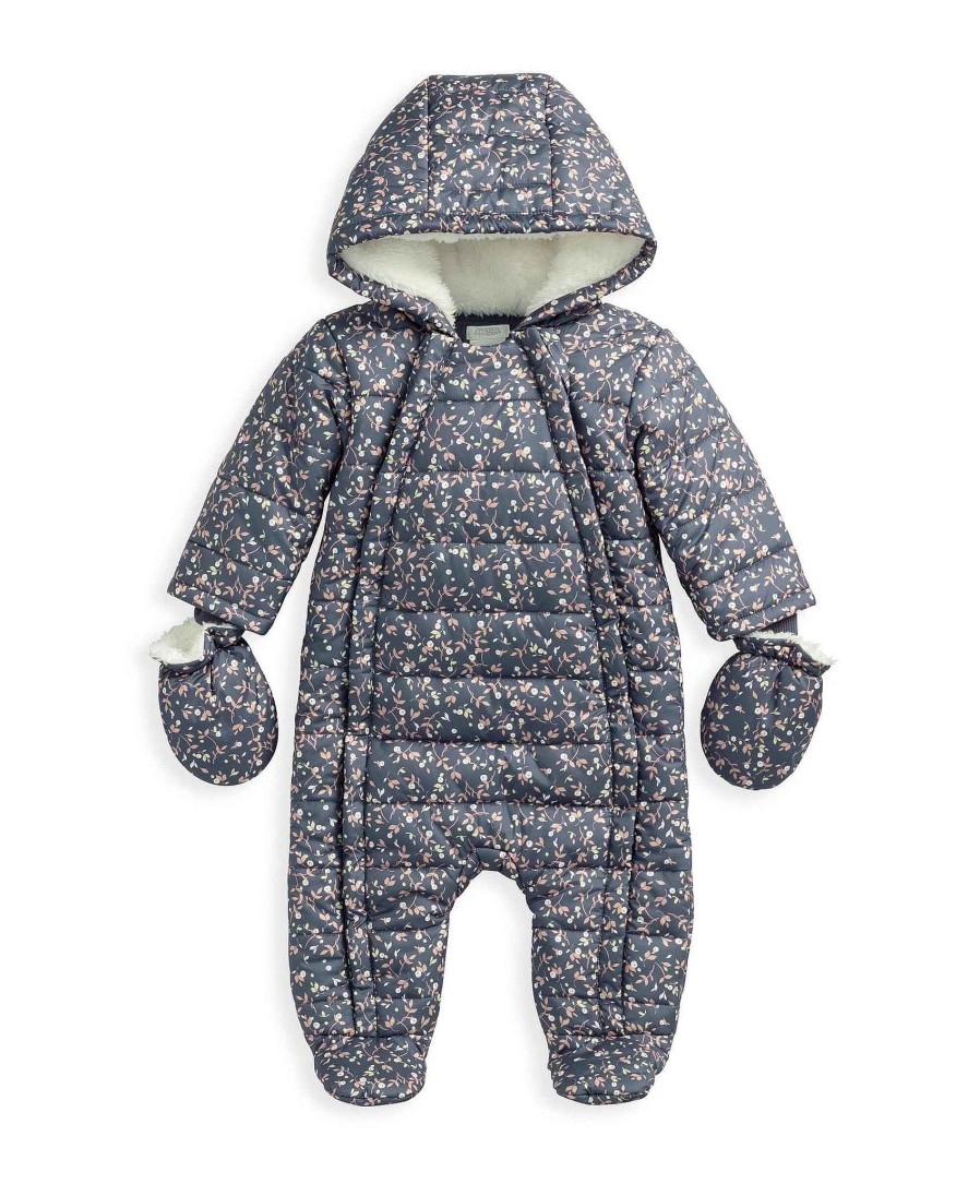 Clothing Mamas and Papas | Floral All Over Print Snowsuit