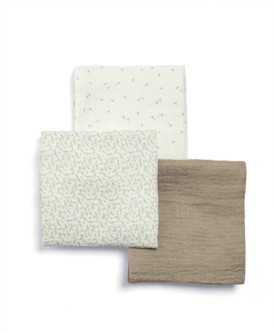 Clothing Mamas and Papas | Welcome To The World Muslin Squares (3 Pack) - Large