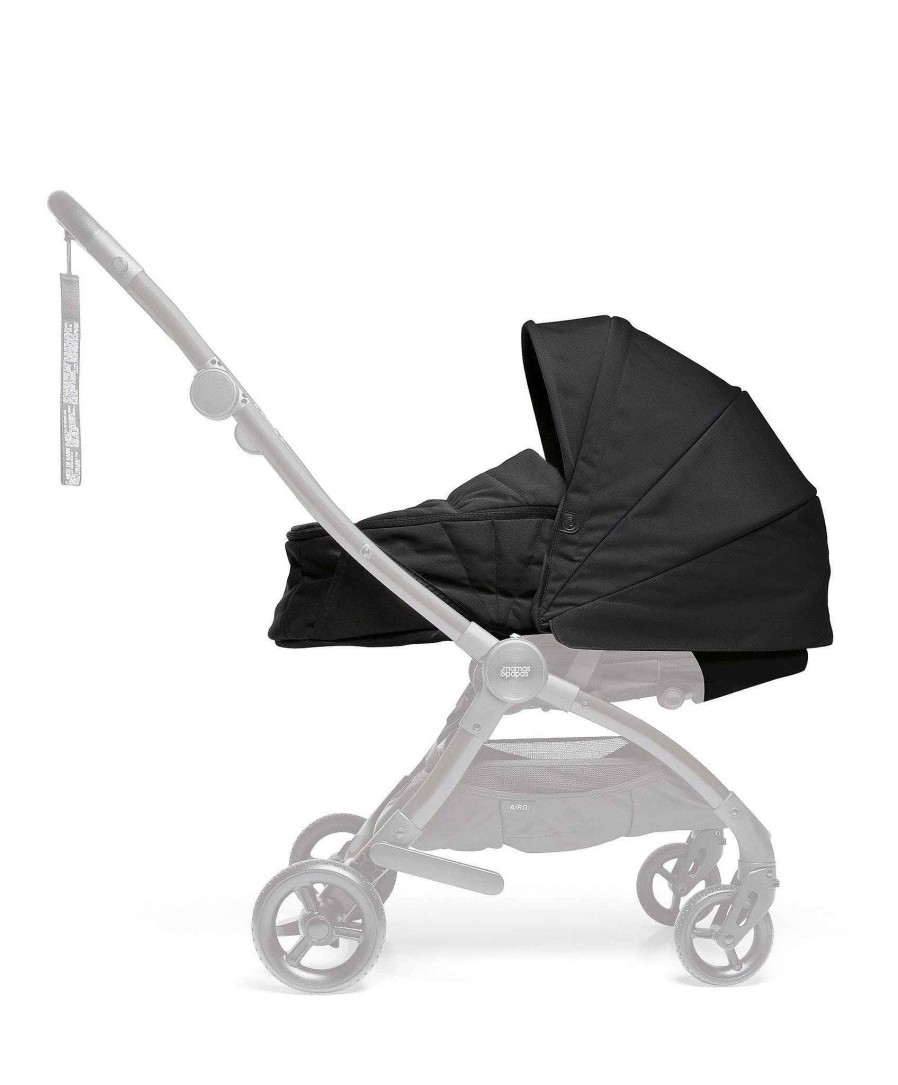 Pushchairs Mamas and Papas Travel Strollers | Airo Newborn Carrycot Pack - Black