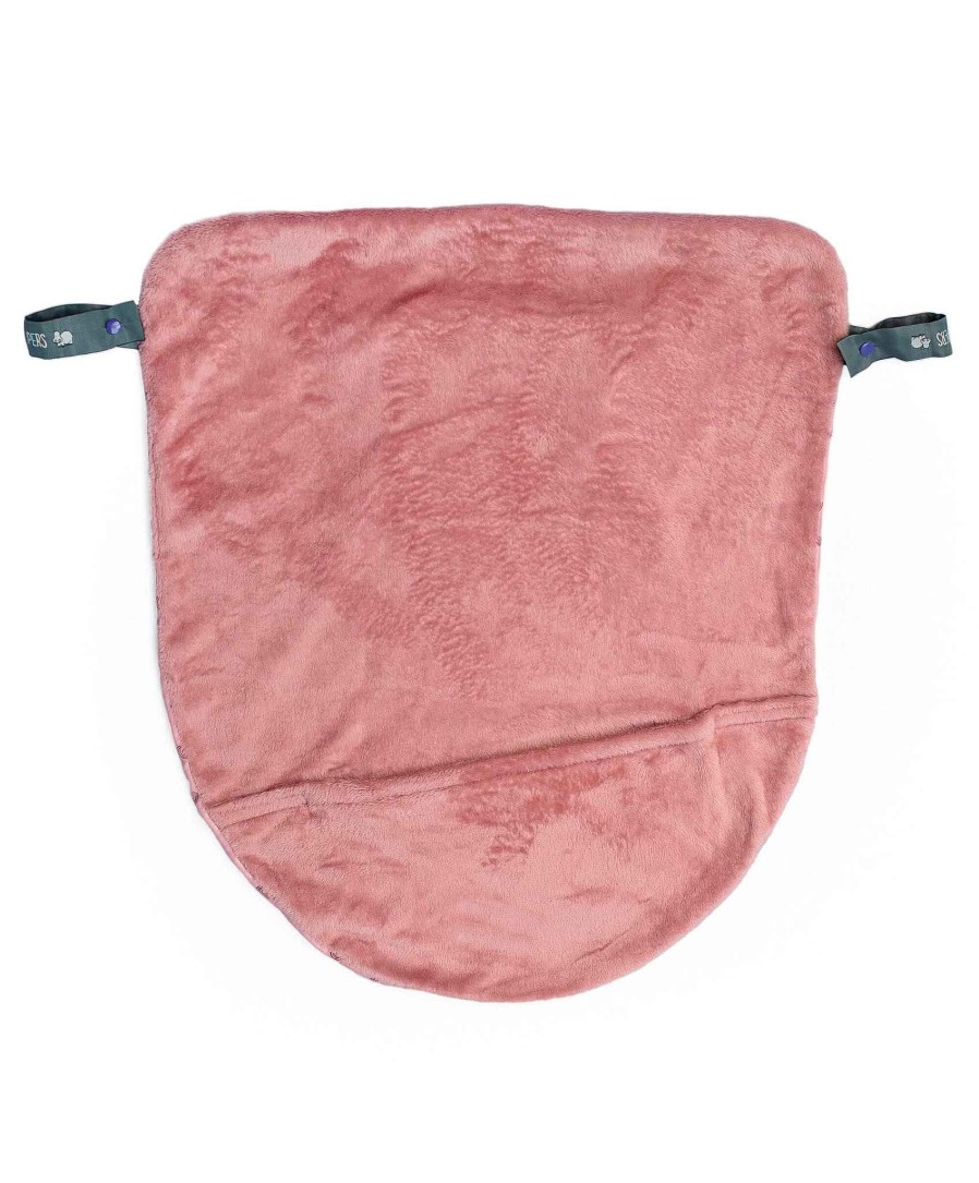 Toys & Gifts Cheeky Chompers Laura Ashley | Cheeky Chompers Baby Travel Blanket - Pink Rainbow