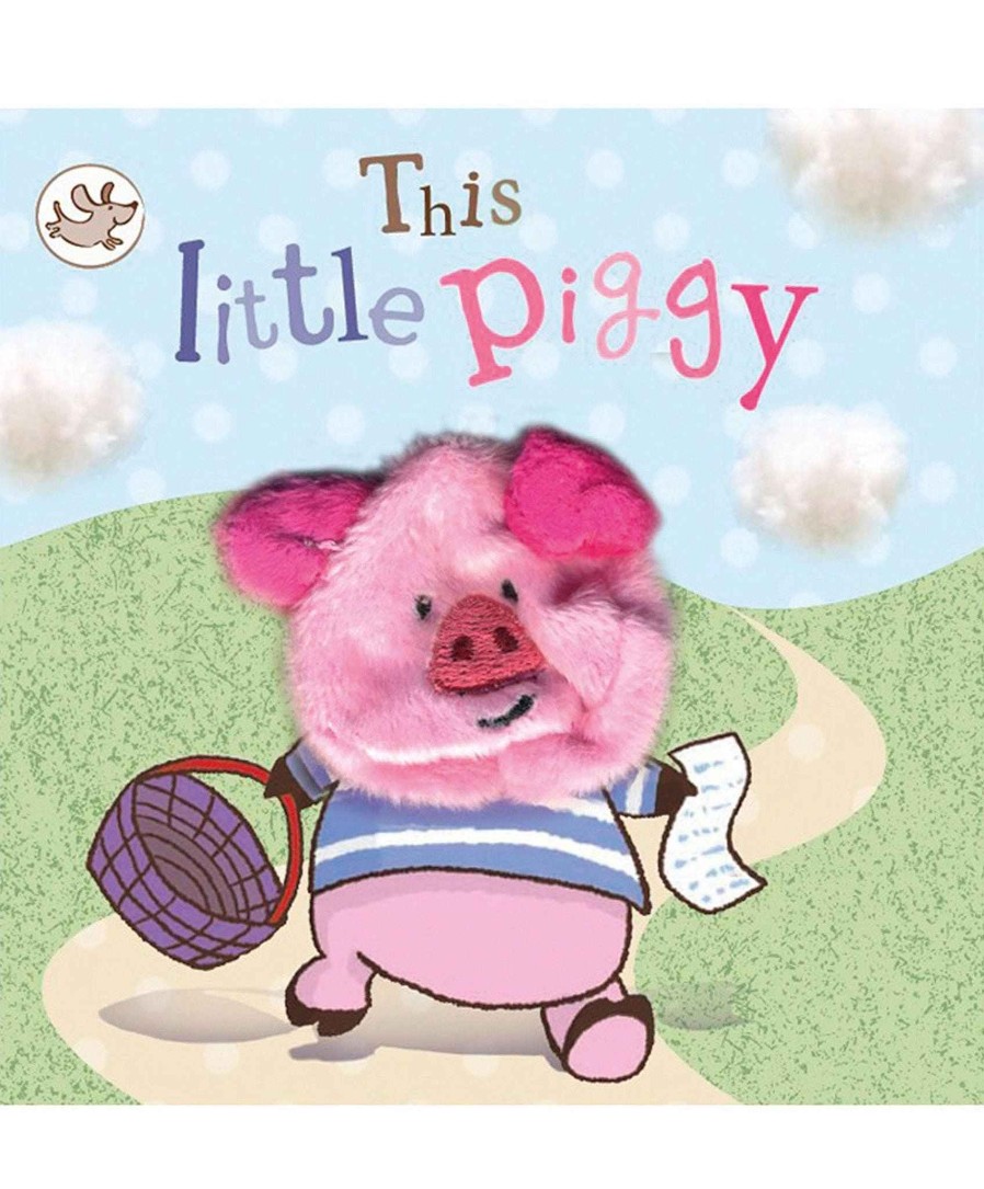 Toys & Gifts House of Marbles Baby Girl Gifts | This Little Piggy Finger Puppet Book