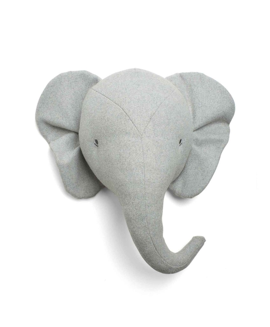 Toys & Gifts Mamas and Papas Christening Gifts | Born To Be Wild - Elephant Head Wall Art