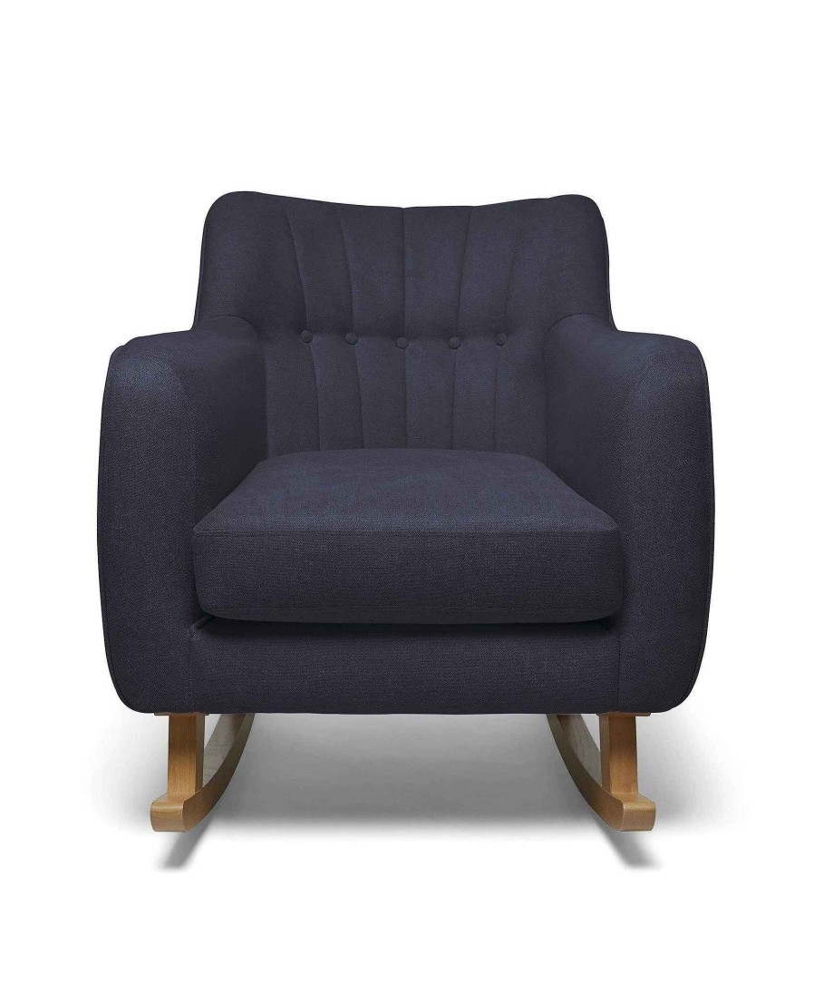 Furniture Mamas and Papas Nursing & Feeding Chairs | Hilston Nursing Chair Navy