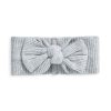 Clothing Mamas and Papas | Grey Ribbed Jersey Cotton Headband