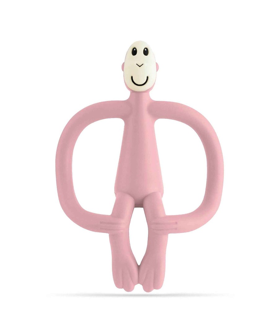 Toys & Gifts Matchstick MonOnline Mum-To-Be Gifts | Matchstick Monkey Original Teething Toy In Dusty Pink