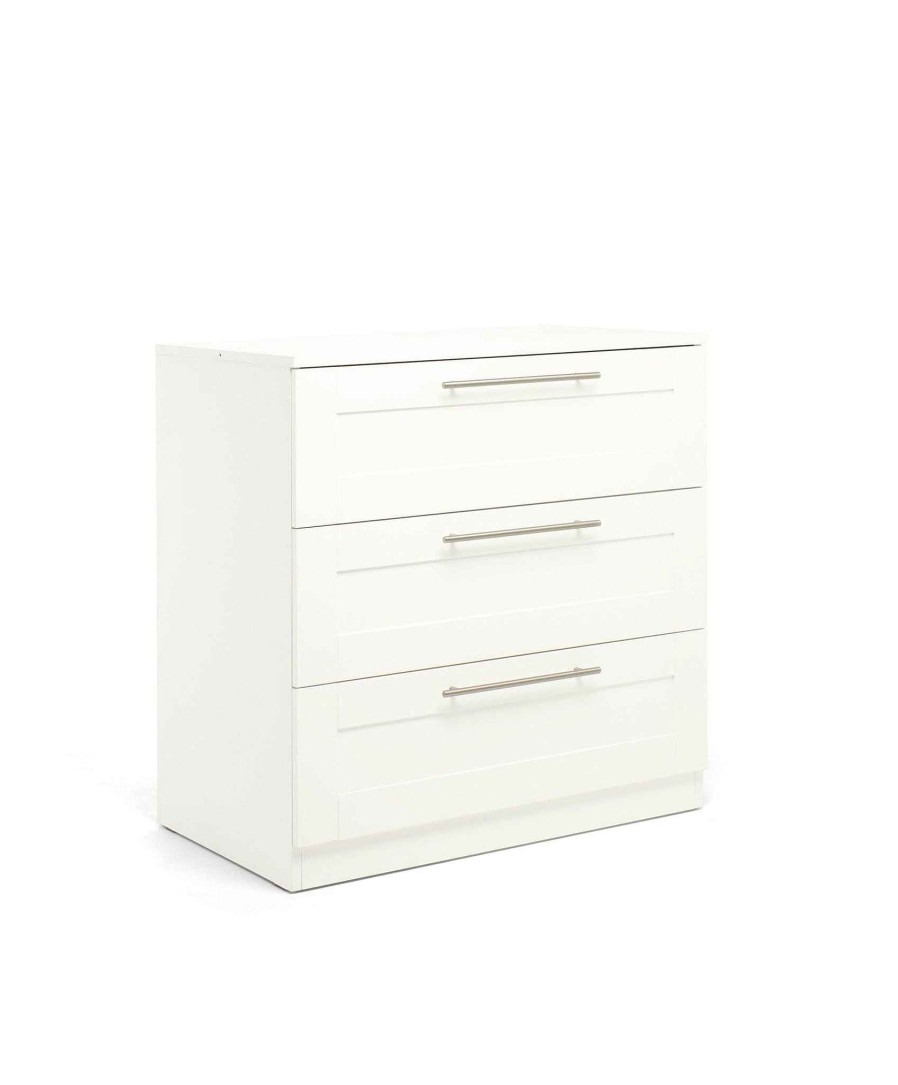 Nursery Mamas and Papas Baby Dressers & Changers | Hampden Nursery Dresser Changer - White