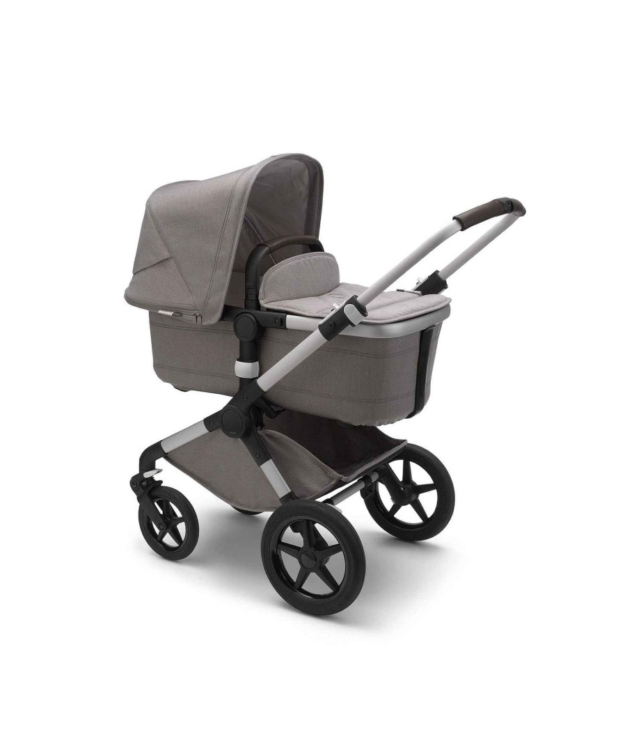 Toys & Gifts Bugaboo Baby Shower Gifts | Bugaboo Fox 2 Mineral Pushchair - Aluminium/Light Grey