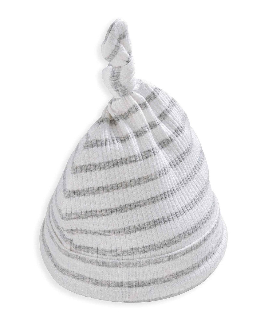 Toys & Gifts Mamas and Papas New Parent Gifts | Organic Cotton Ribbed Hat - Stripe