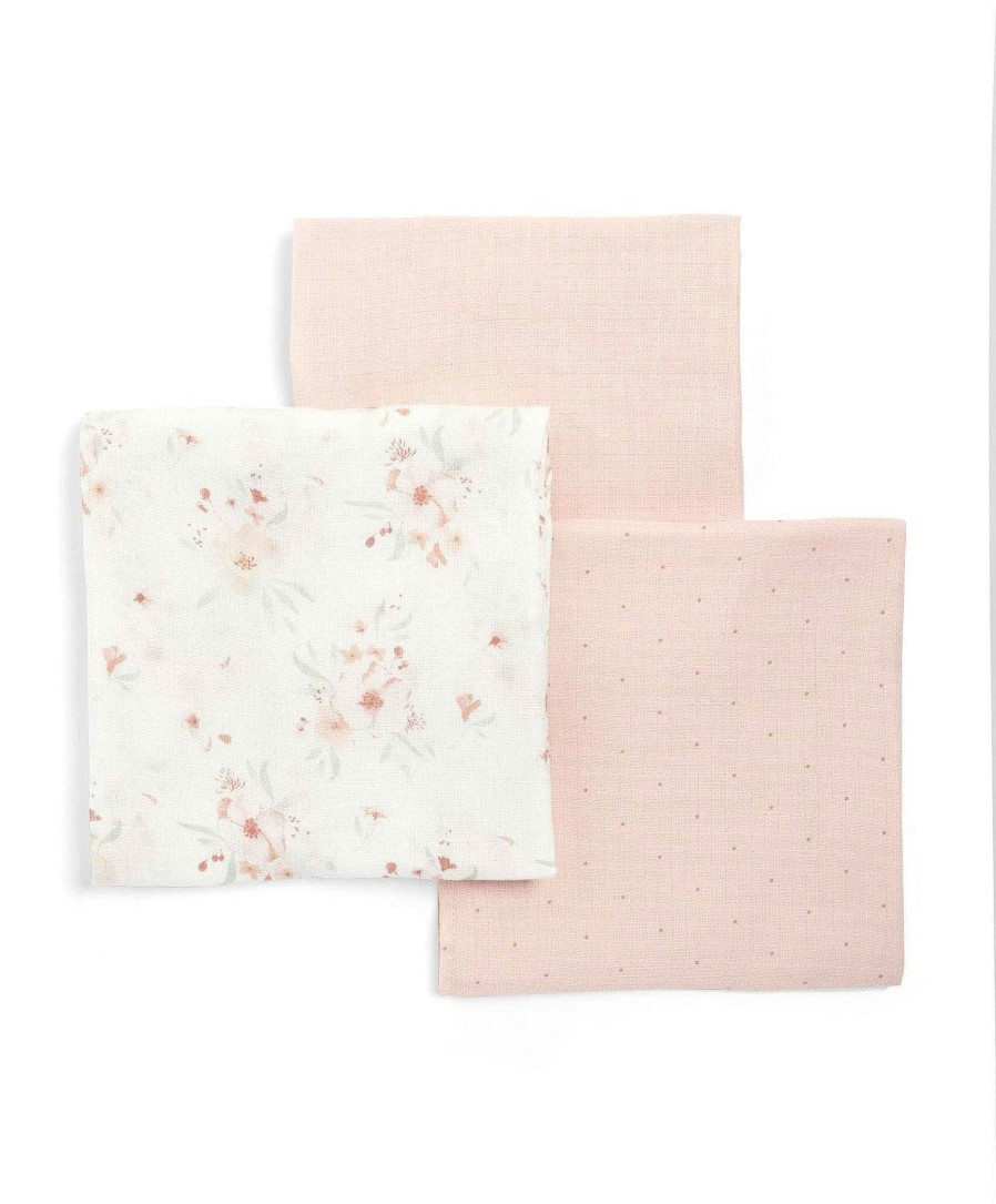 Nursery Mamas and Papas Nursery Sets & Bundles | Floral Essentials 5 Piece Interior Bundle - Pink