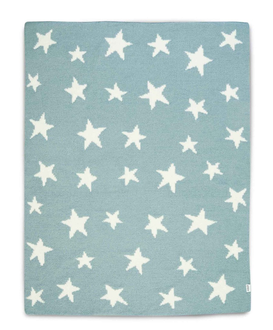 Toys & Gifts Mamas and Papas Laura Ashley | Chenille Blanket - Blue Star