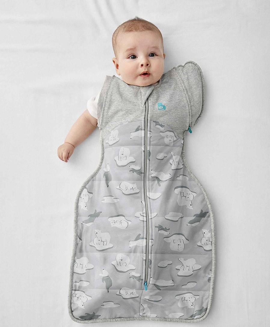 Nursery Love to Dream Neutral Baby Bedding | Love To Dream Swaddle Up™ Transition Bag Extra Warm Polar Bear - Medium