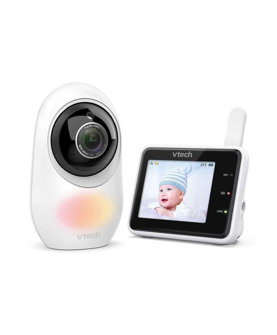 Nursery VTech Baby Monitors | Vtech Rm2751 Smart Video Baby Monitor - White