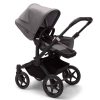 Toys & Gifts Bugaboo Baby Shower Gifts | Bugaboo Donkey 5 Double Carrycot & Seat Pushchair Grey Melange