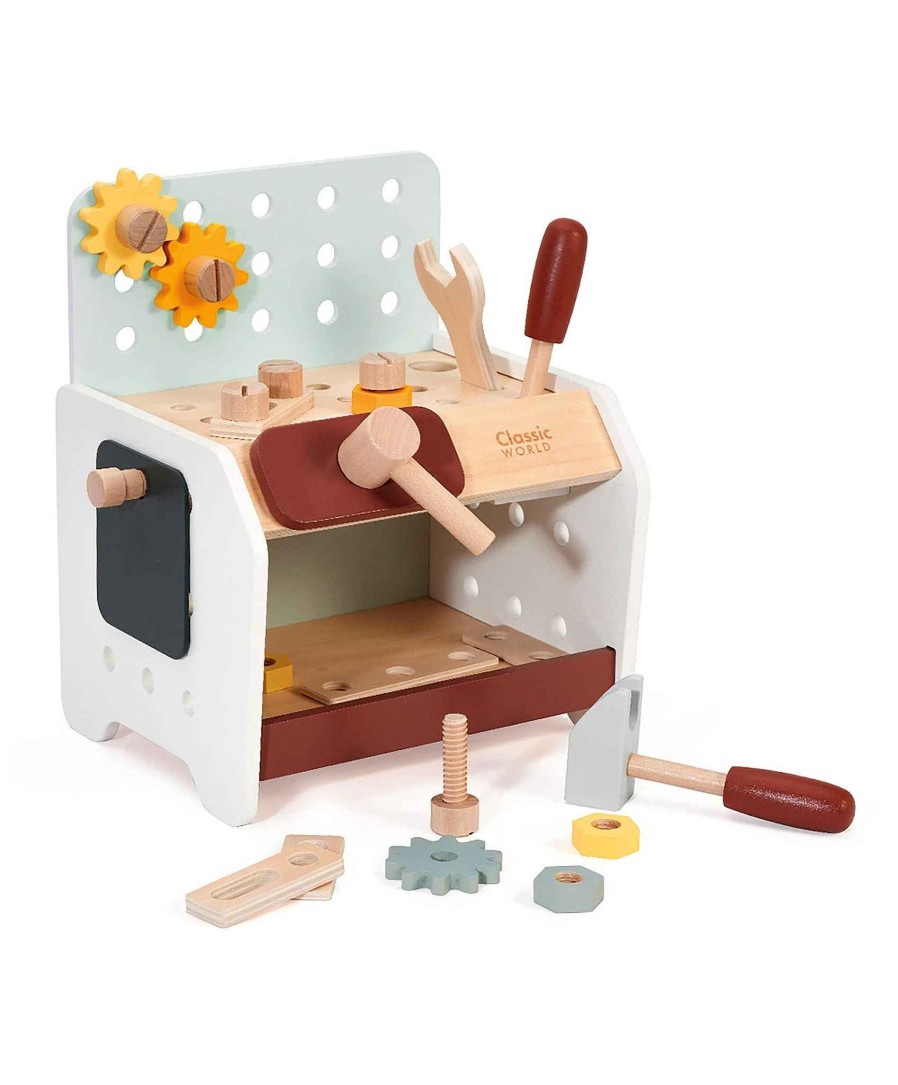 Christmas Classic World Christmas Gifting | Classic World Mini Wooden Workbench Toy