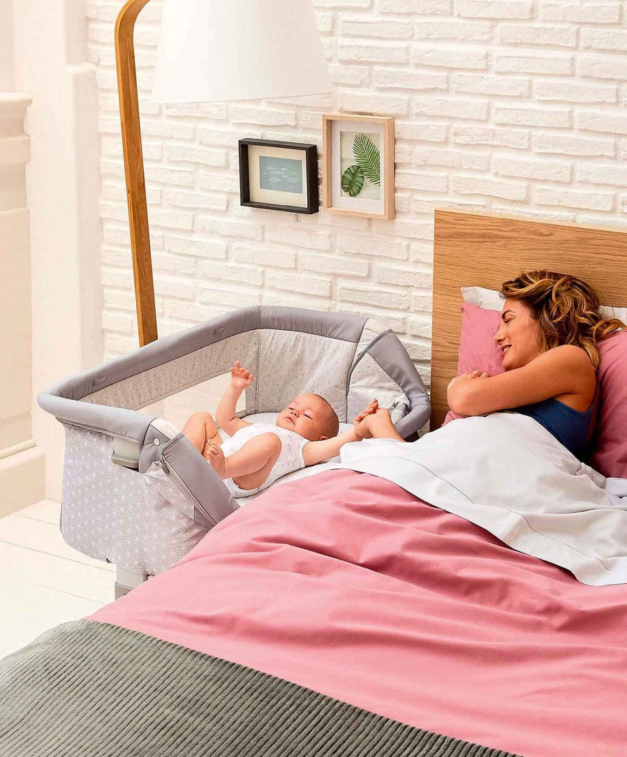 Furniture Chicco Bedside Cribs | Chicco Next 2 Me Dream Bedside Crib - Luna