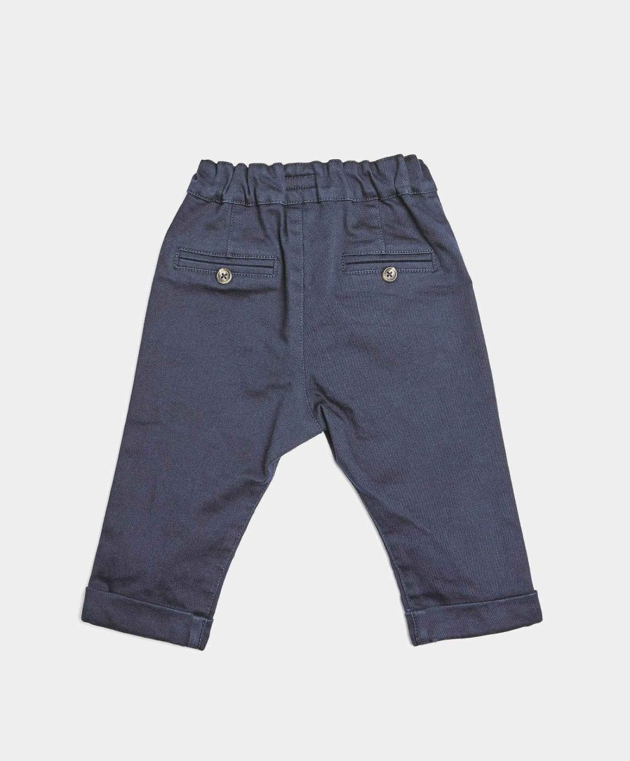 Clothing Mamas and Papas | Chino Trousers - Navy