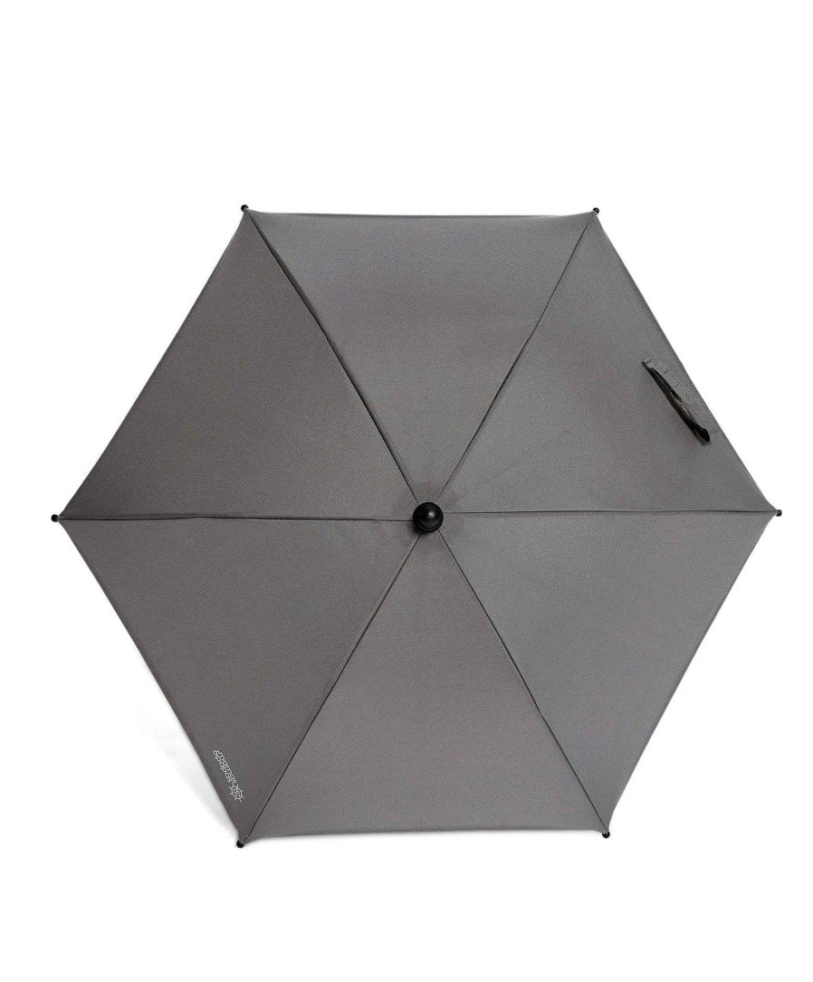 Pushchairs Mamas and Papas Pram Sunshades | Universal Pram Parasol - Grey Mist