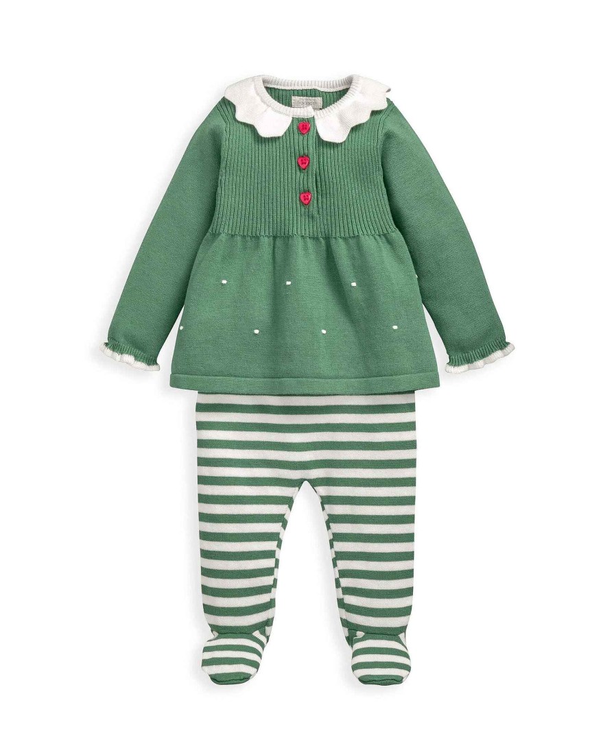 Christmas Mamas and Papas Christmas Outfits | Christmas Elf Knit Top & Leggings