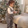 Christmas Mamas and Papas Christmas Partywear | Dogtooth Trousers