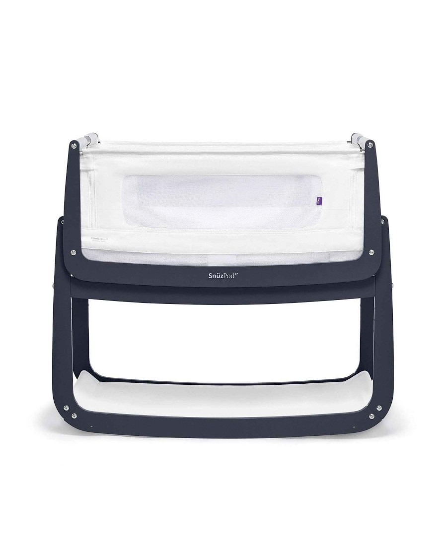 Furniture Snuz Bedside Cribs | Snuzpod4 Bedside Crib Navy