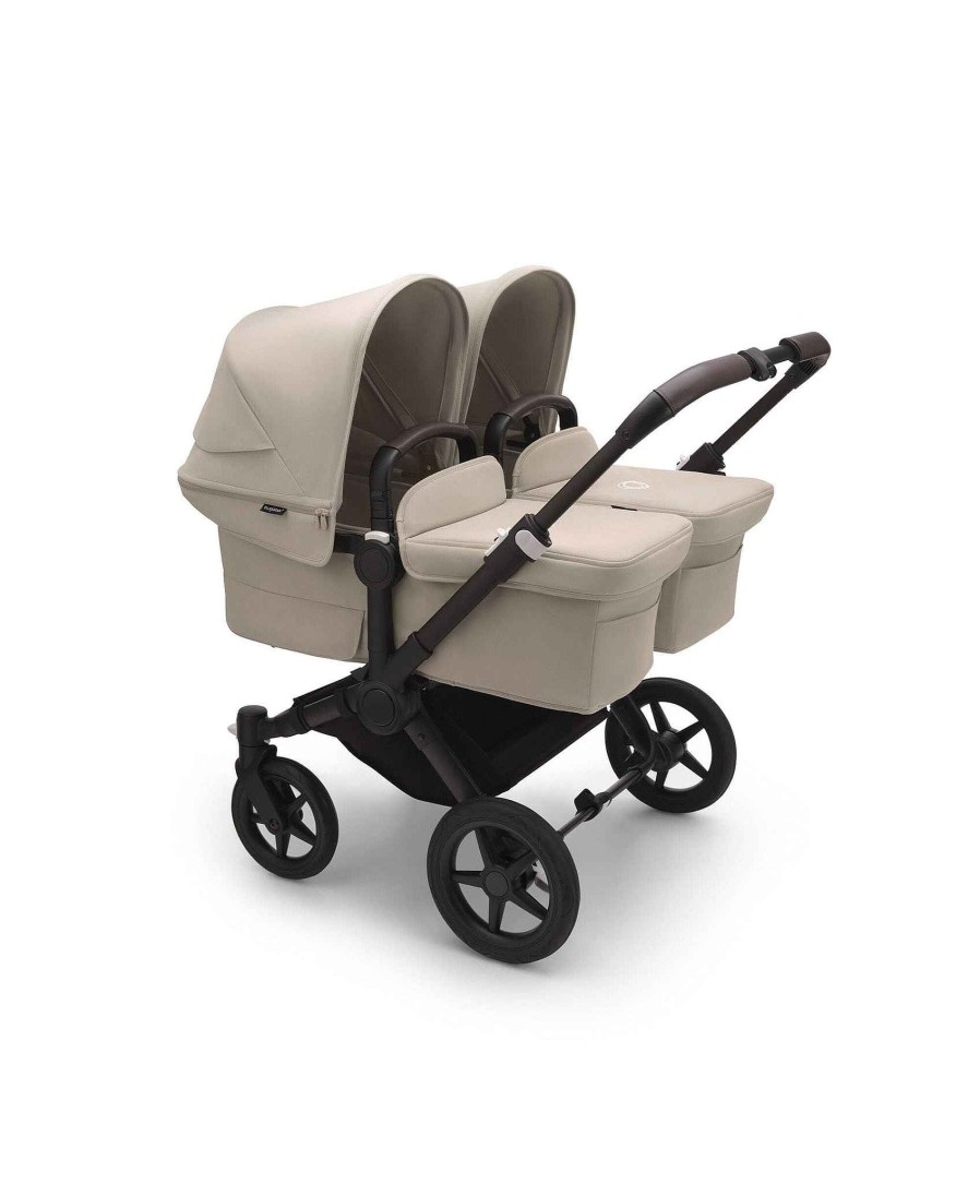 Toys & Gifts Bugaboo Baby Shower Gifts | Bugaboo Donkey 5 Twin Pushchair & Carrycot With Extension Set - Desert Taupe