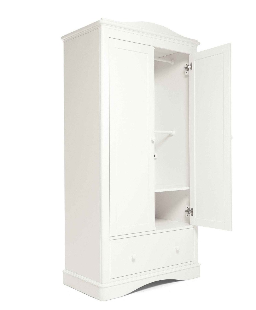 Furniture Mamas and Papas White Nursery Furniture | Flyn Wardrobe - White