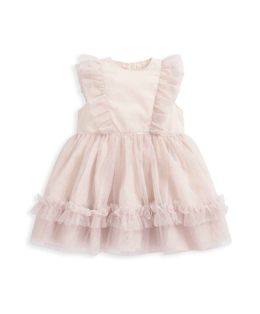 Christmas Mamas and Papas Christmas Partywear | Tulle Frill Dress - Pink