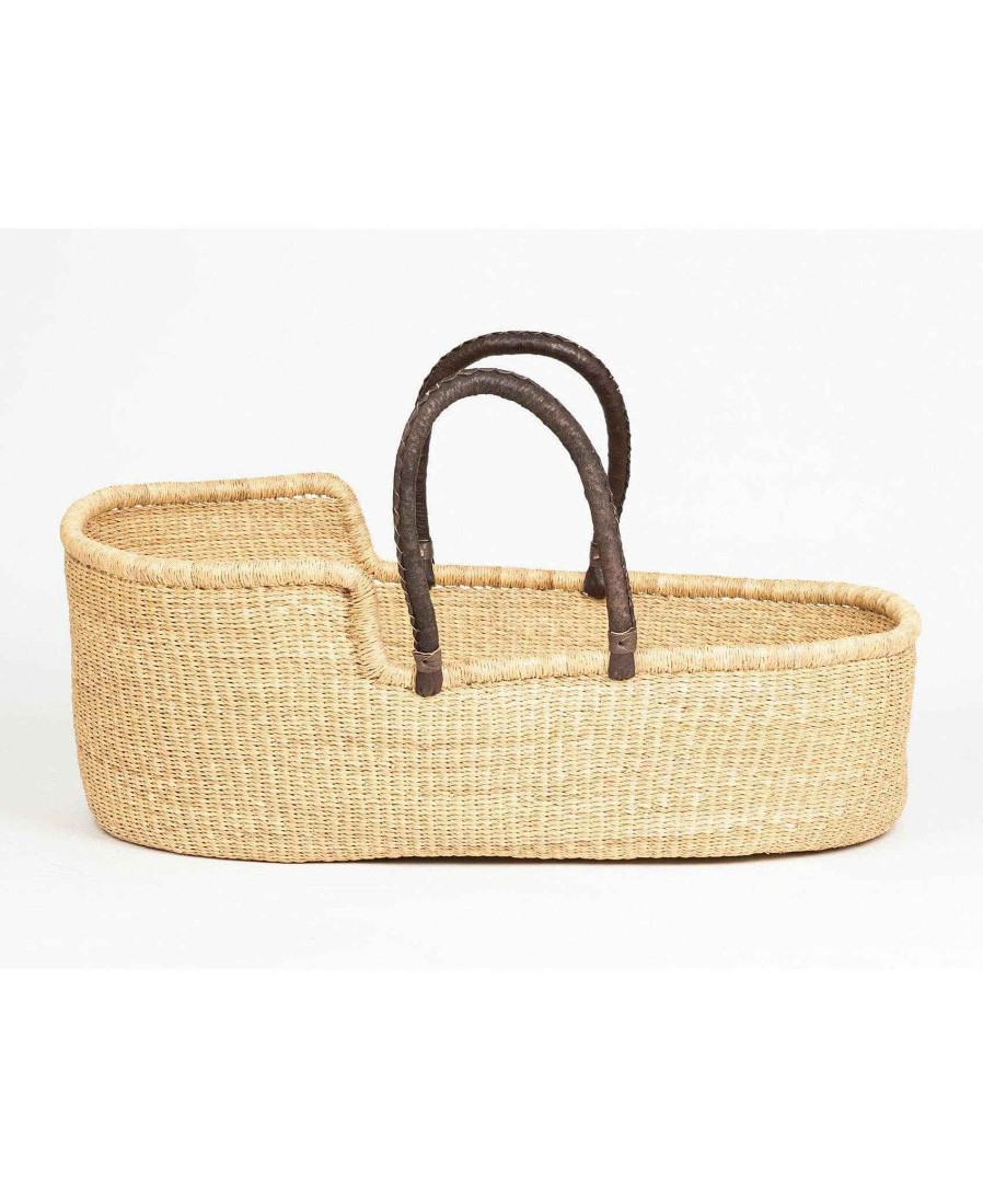 Toys & Gifts The Basket Room Christening Gifts | The Basket Room - Didi Moses Basket - Natural