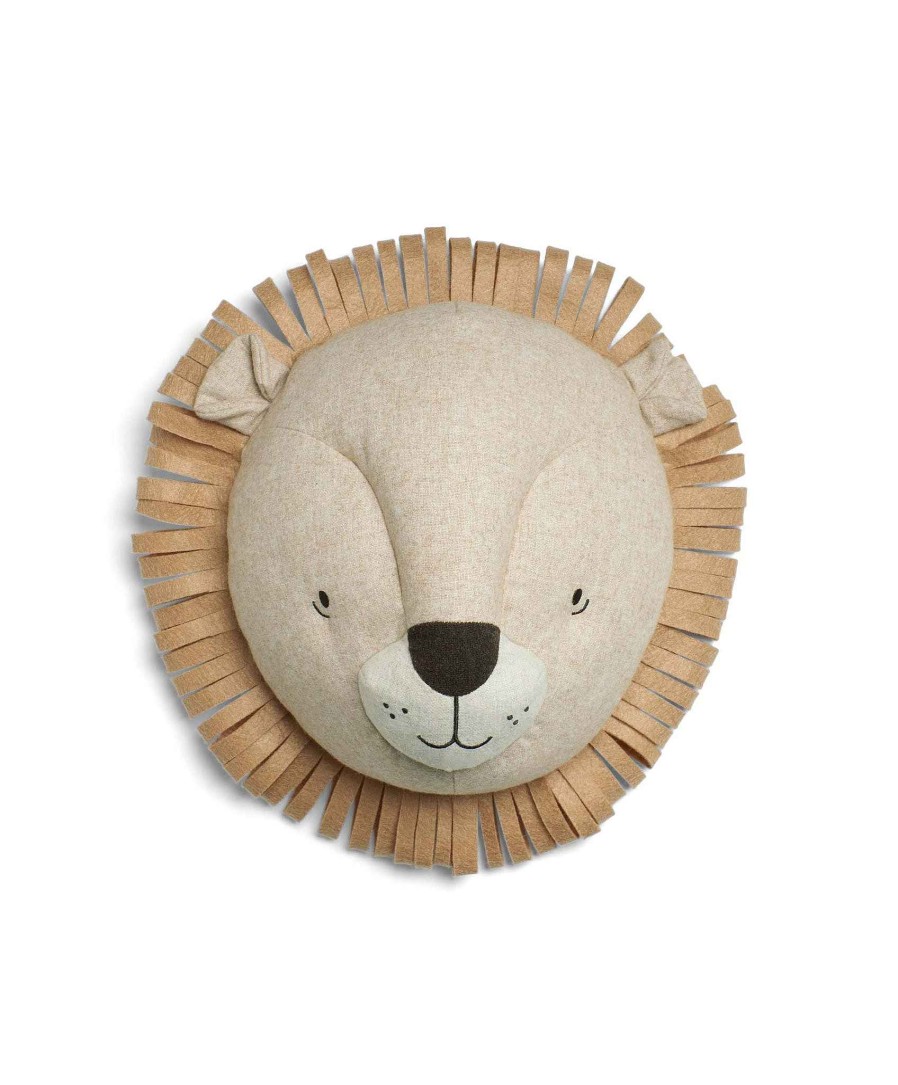 Toys & Gifts Mamas and Papas Christening Gifts | Born To Be Wild - Lion Head Wall Art