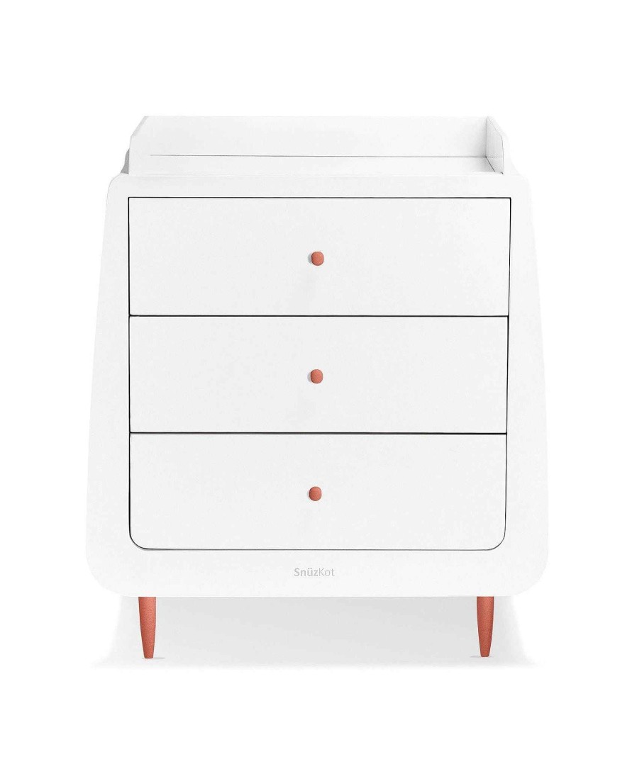 Nursery Snuz Baby Dressers & Changers | Snuzkot Changing Unit - Rose Gold