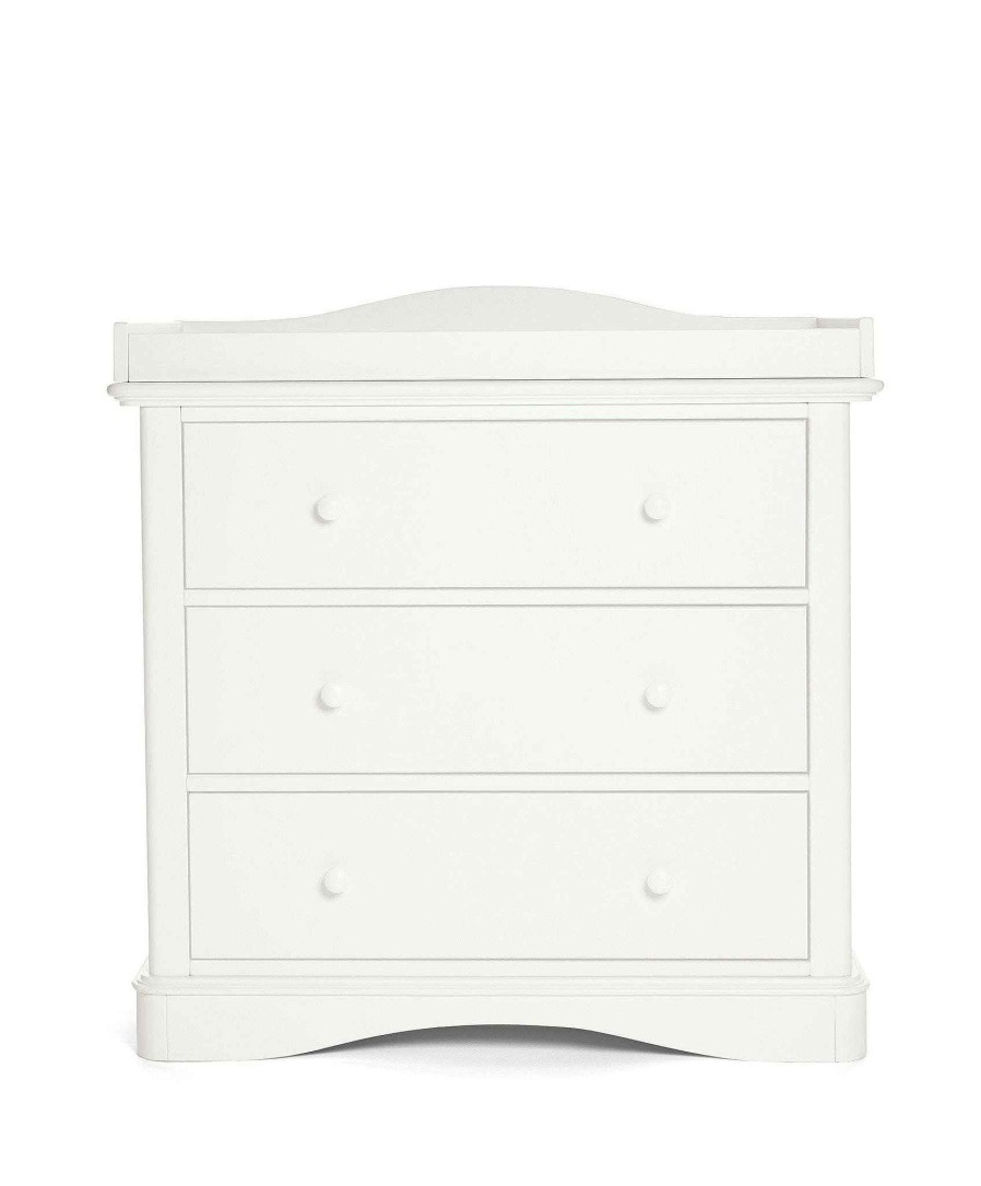 Nursery Mamas and Papas Baby Dressers & Changers | Flyn Dresser Changer - White