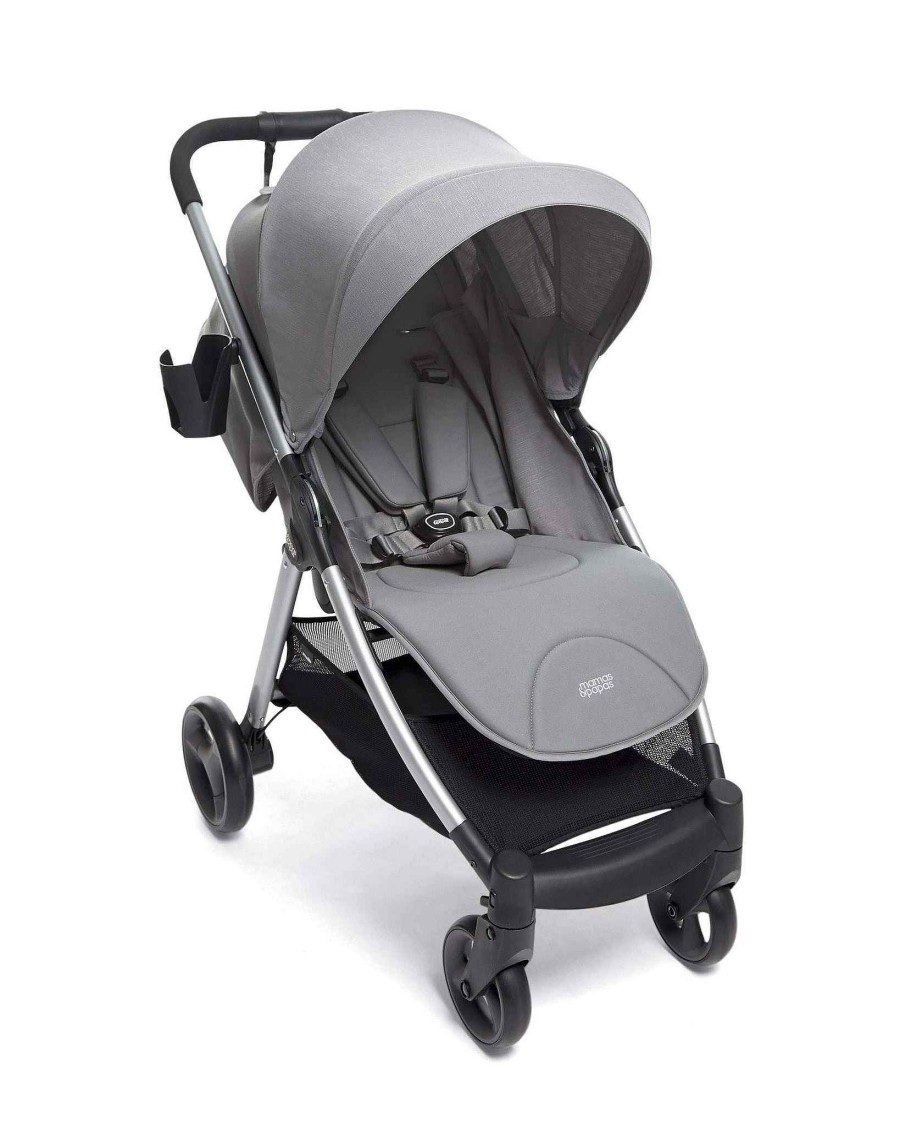 Pushchairs Mamas and Papas Travel Strollers | Armadillo Pushchair - Steel Grey