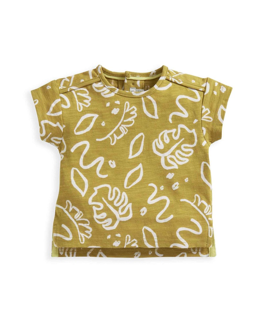 Clothing Mamas and Papas | Tropical Palm Print T-Shirt