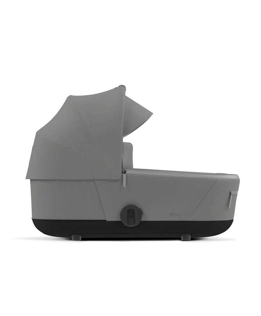 Pushchairs Cybex Pushchair Accessories | Cybex Mios Lux Carrycot 2022 - Soho Grey