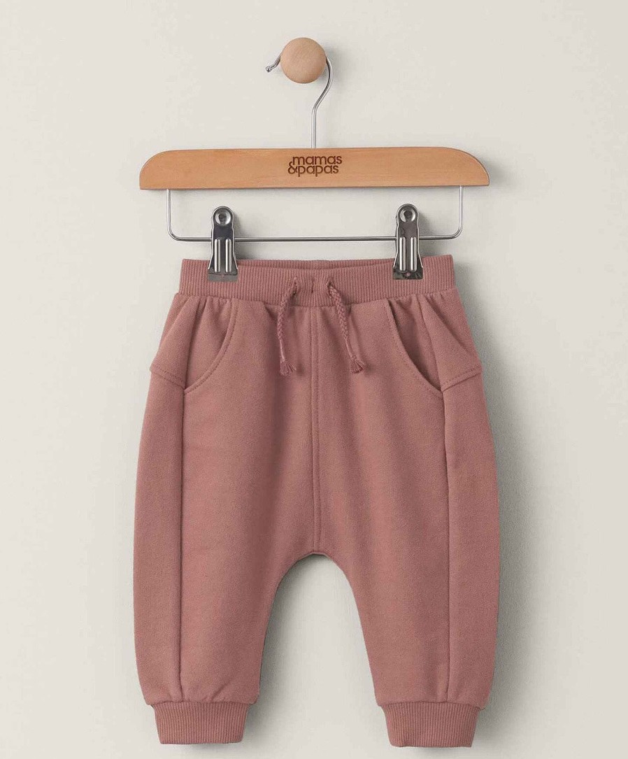 Clothing Mamas and Papas | Jersey Joggers - Mars Red